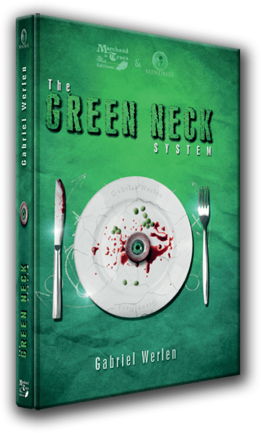 The Green Neck System book by Gabriel Werlen, with a green cover showing a plate and eye